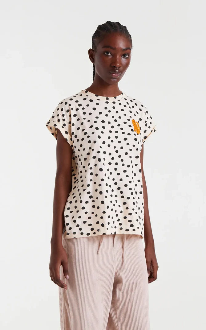Compania Fantastica - T-shirt With Tano Dots Print