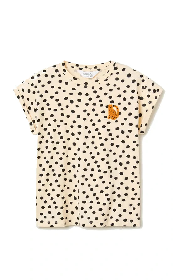 Compania Fantastica - T-shirt With Tano Dots Print