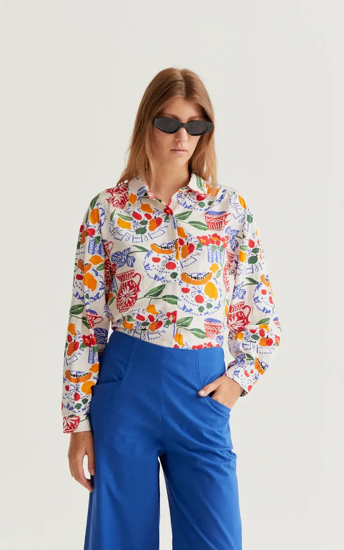 Compania Fantastica - Lush Print Shirt