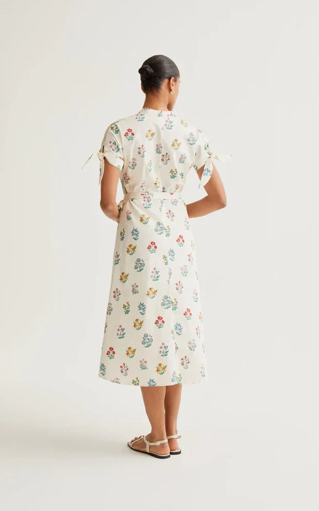Compania Fantastica - Gardener Print Midi Dress