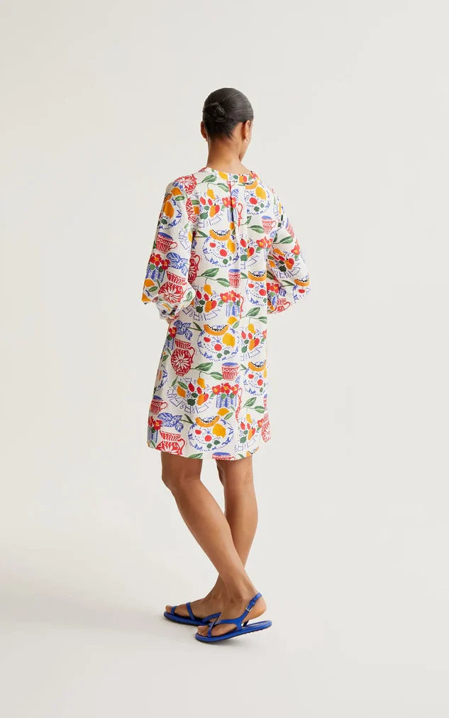 Compania Fantastica - Lush Print Short Dress