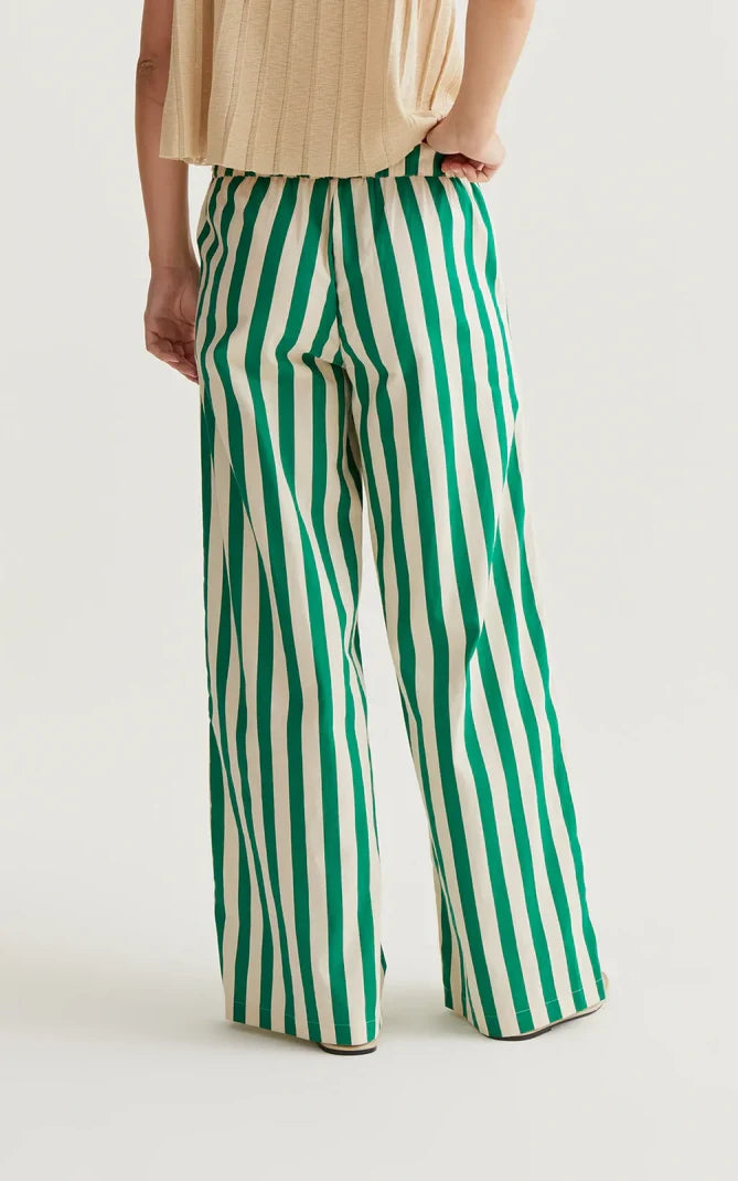 Compania Fantastica - Bamboo Green Print Trousers