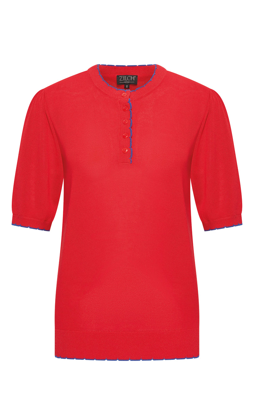 Zilch - Top Buttons Blossom