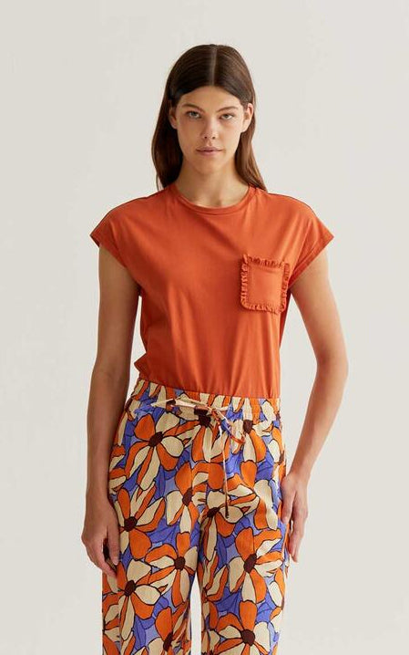 Compania Fantastica - Basic Rust Orange T-shirt