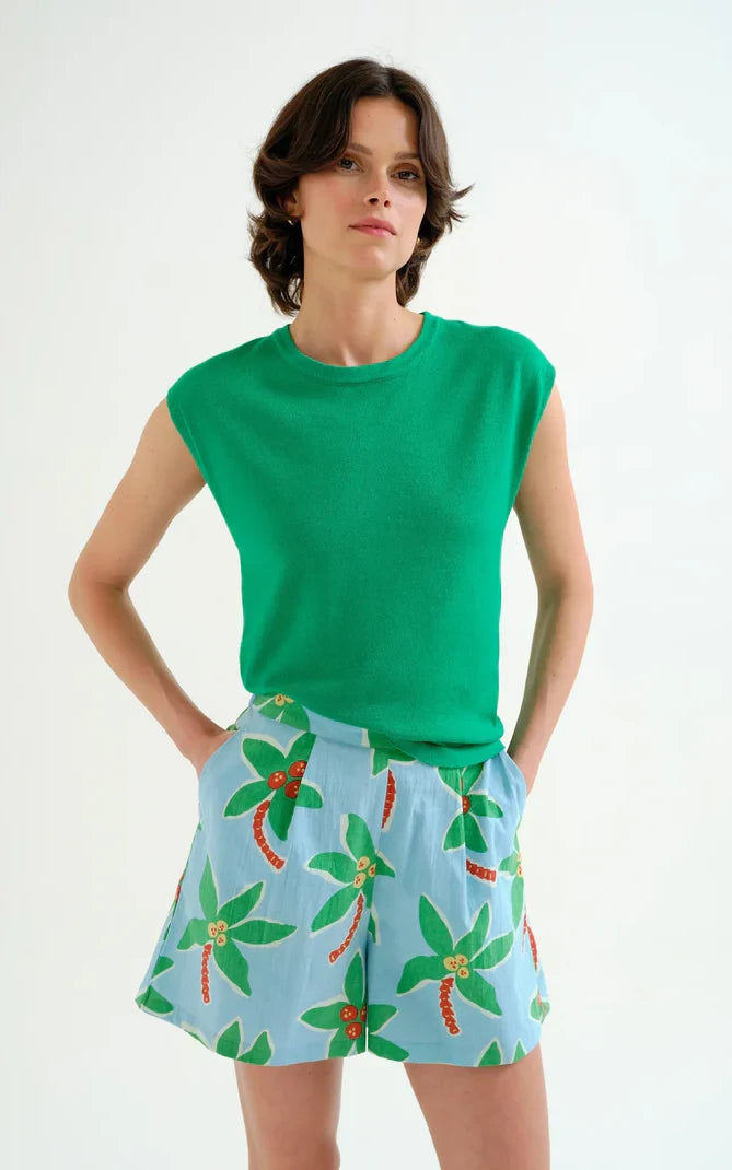 Compania Fantastica - Big Coconut Print Shorts