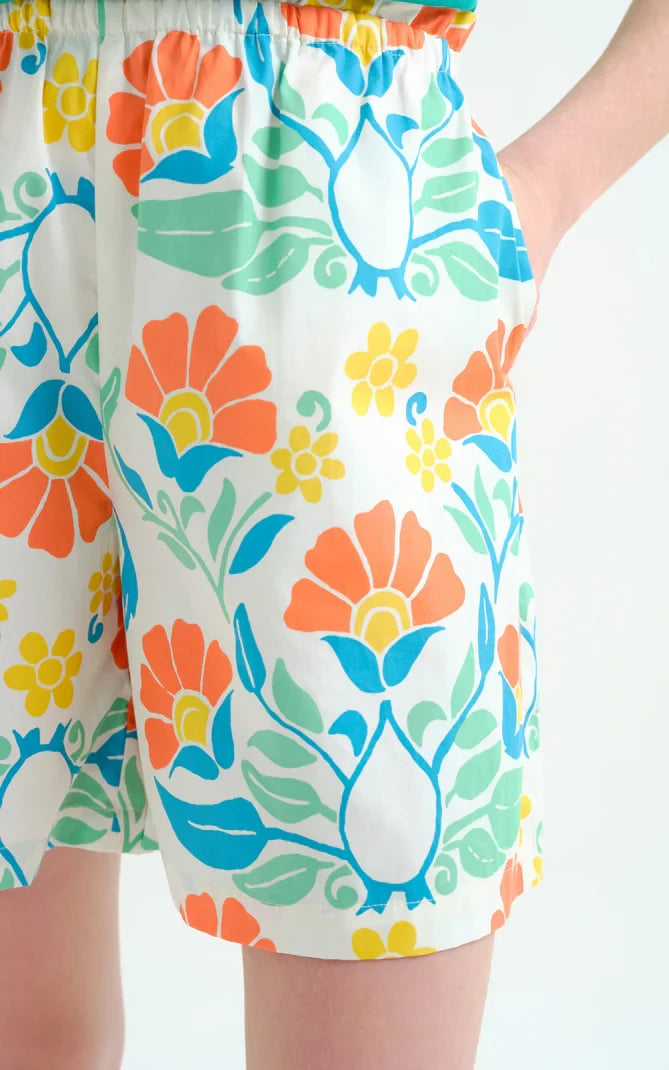 Compania Fantastica - Shorts With Big Royal Print