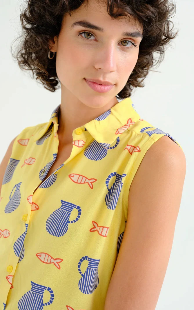Compania Fantastica - Brava Print Shirt