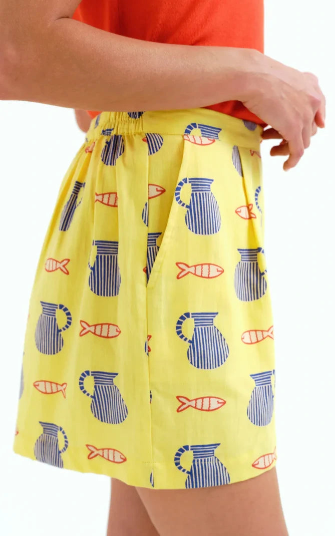 Compania Fantastica - Brava Print Shorts