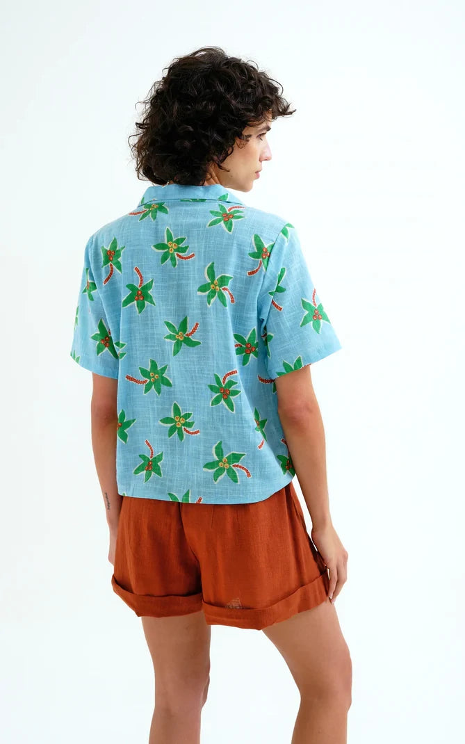 Compania Fantastica - Small Coconut Print Shirt