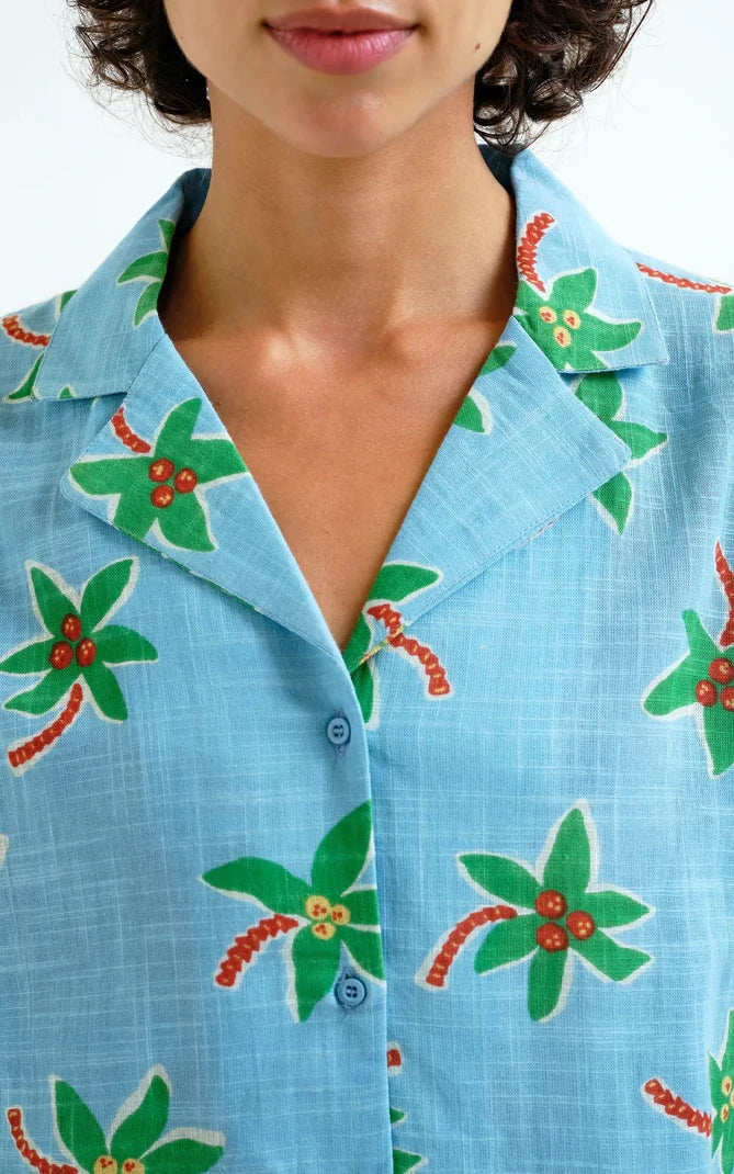 Compania Fantastica - Small Coconut Print Shirt