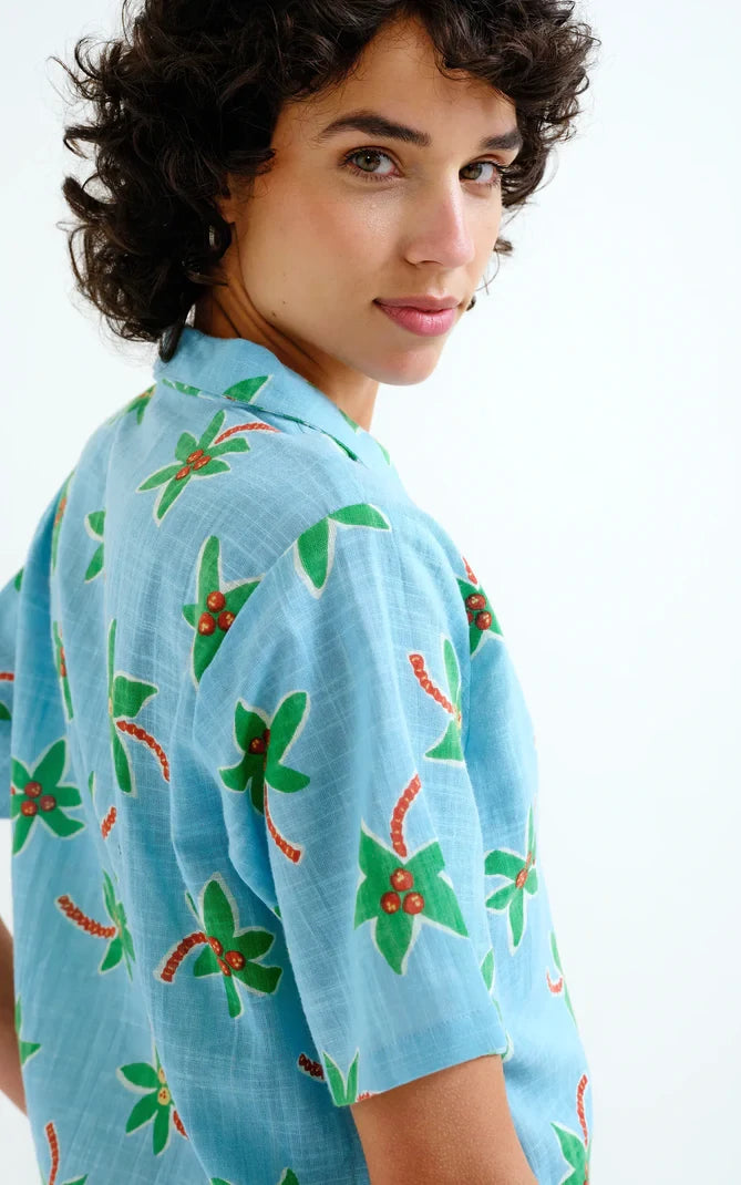 Compania Fantastica - Small Coconut Print Shirt
