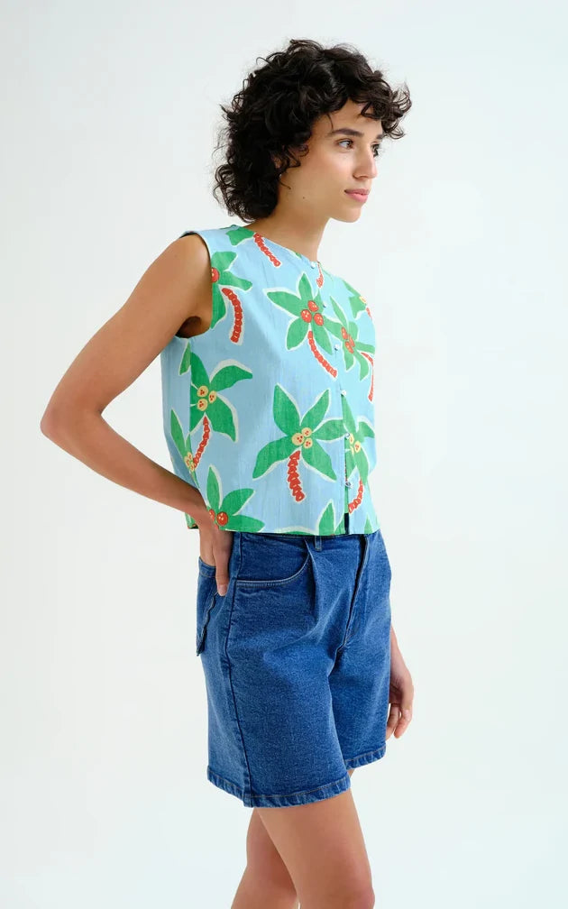 Compania Fantastica - Big Coconut Print Top