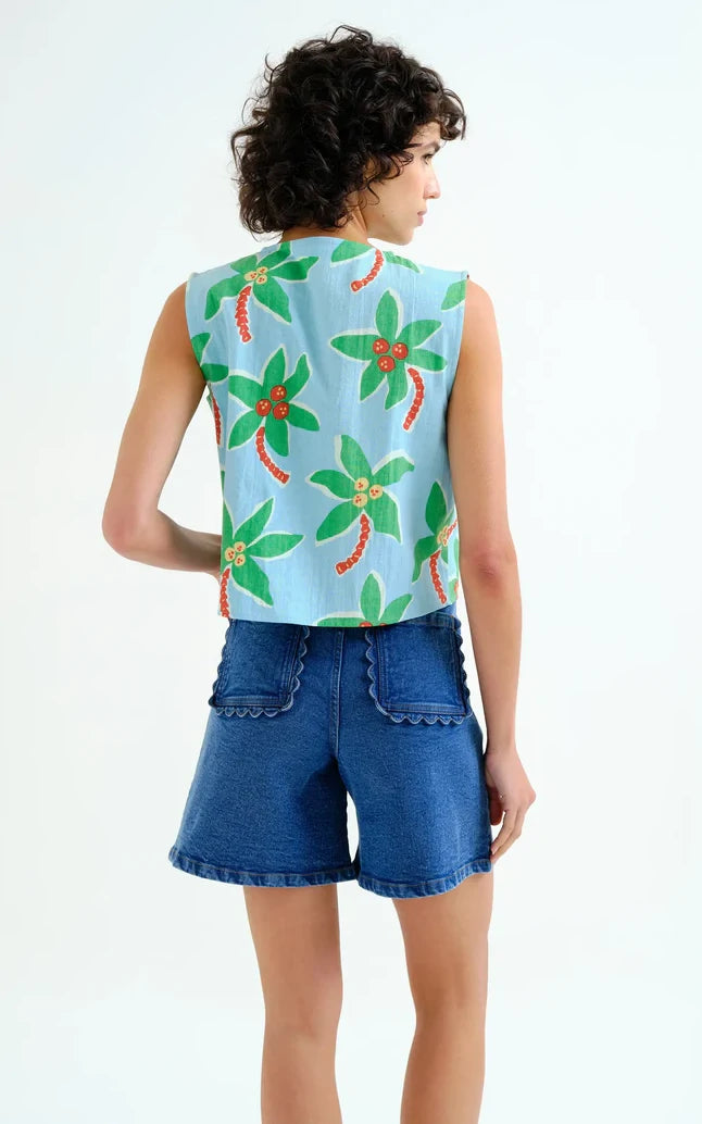 Compania Fantastica - Big Coconut Print Top