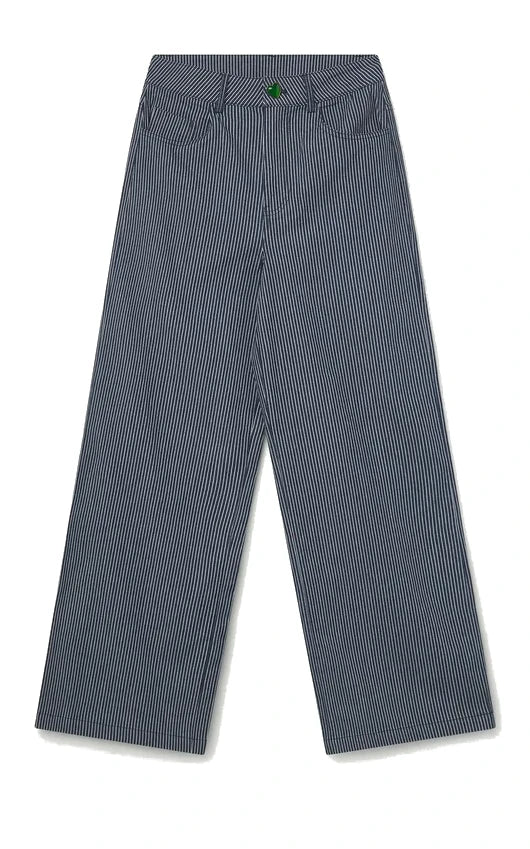 Compania Fantastica - Blue And White Striped Jeans