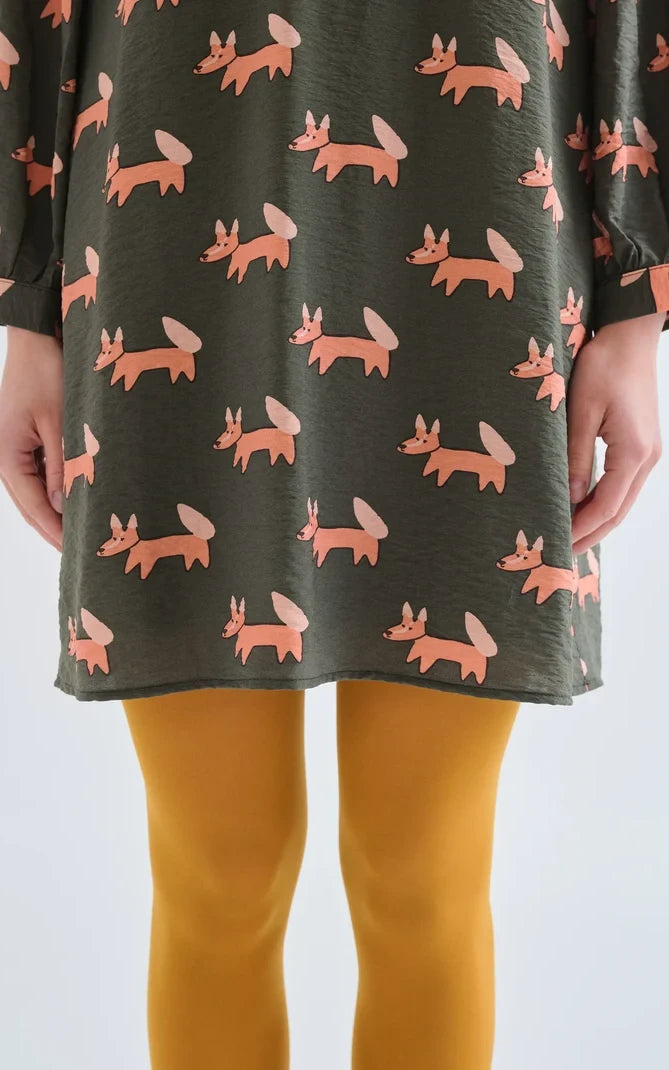 Compania Fantastica - Short Dress With Volpe Print