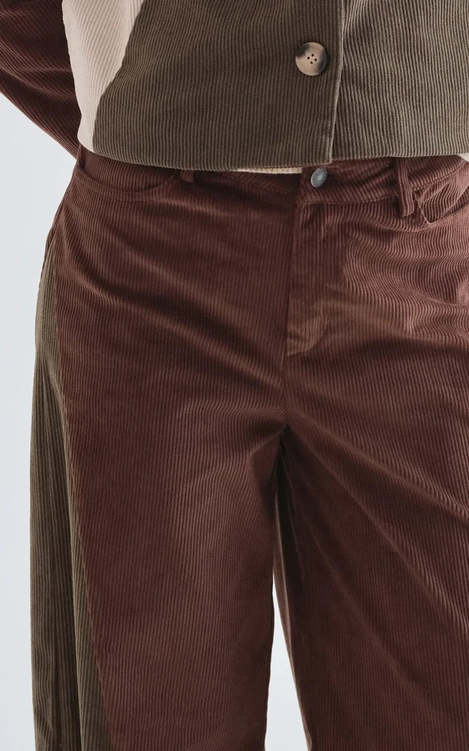 Compania Fantastica - Multicolor Corduroy Trousers