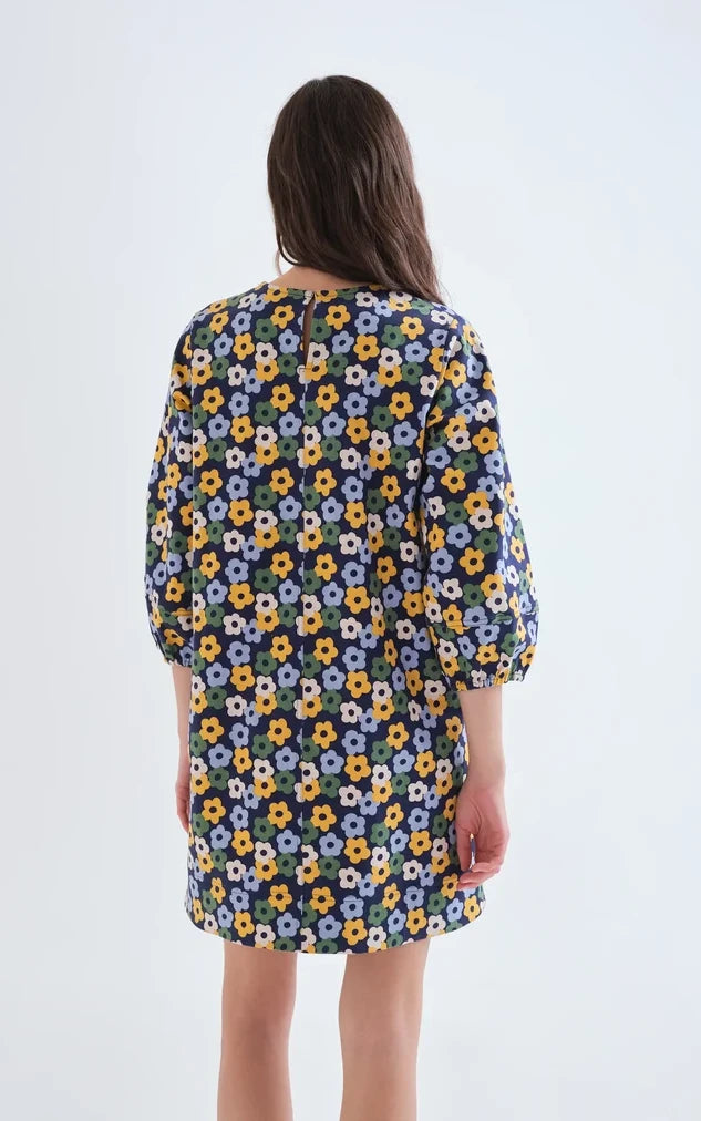 Compania Fantastica - Short Dress With Euphonia Print