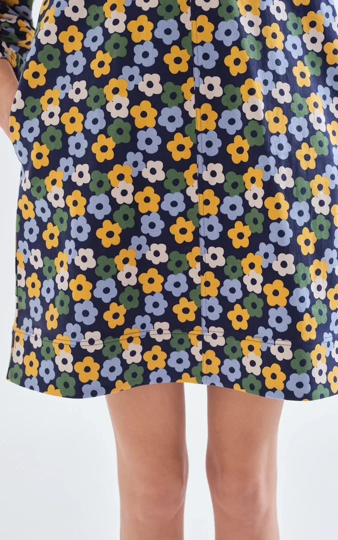 Compania Fantastica - Short Dress With Euphonia Print