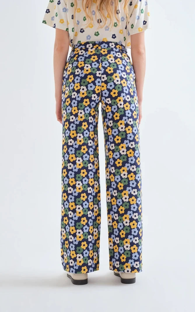 Compania Fantastica - Trousers With Euphonia Print