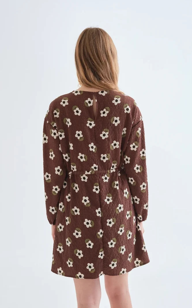 Compania Fantastica - Santini Print Short Dress