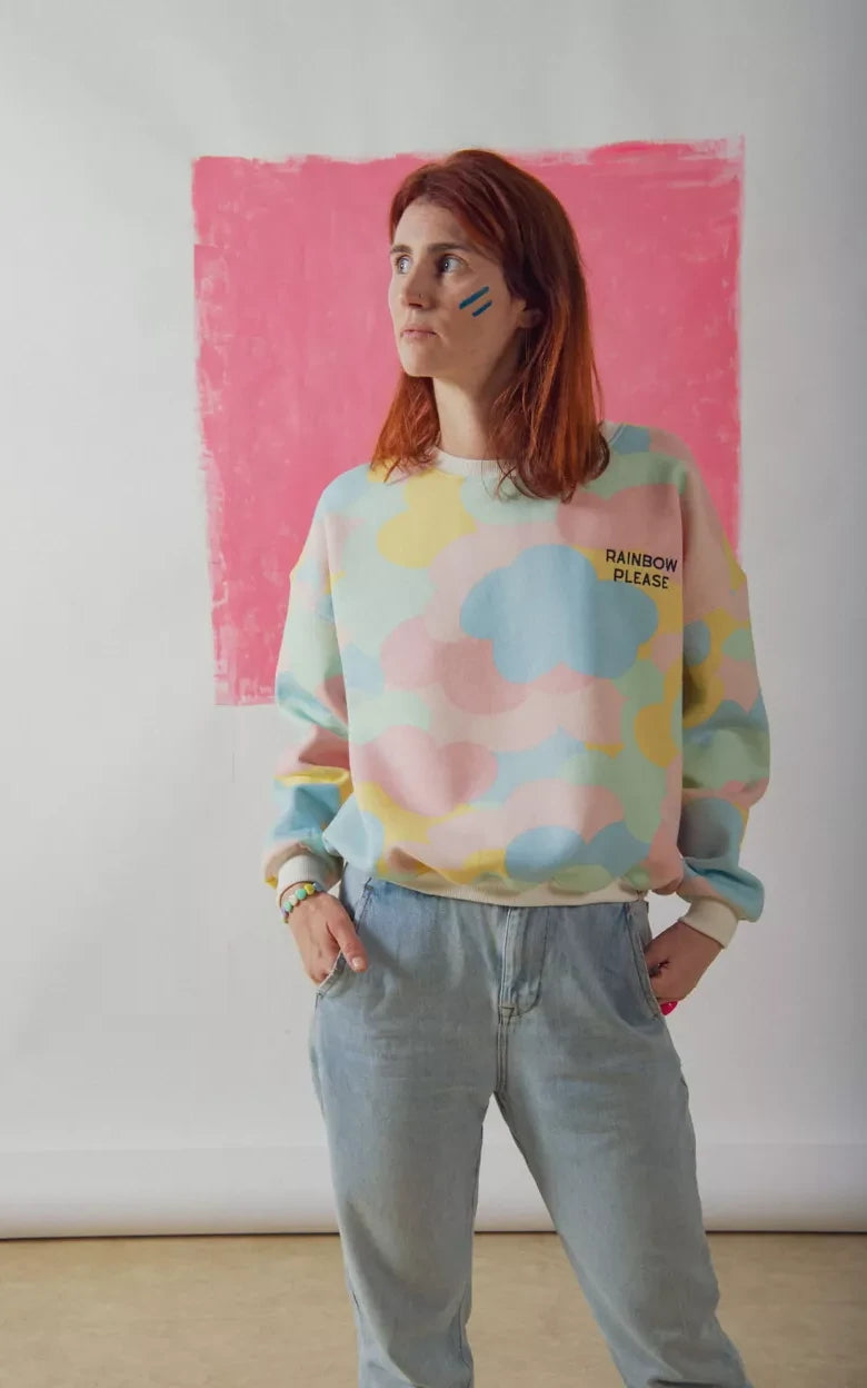Ayuna - Women's Sweatshirt Rainbow