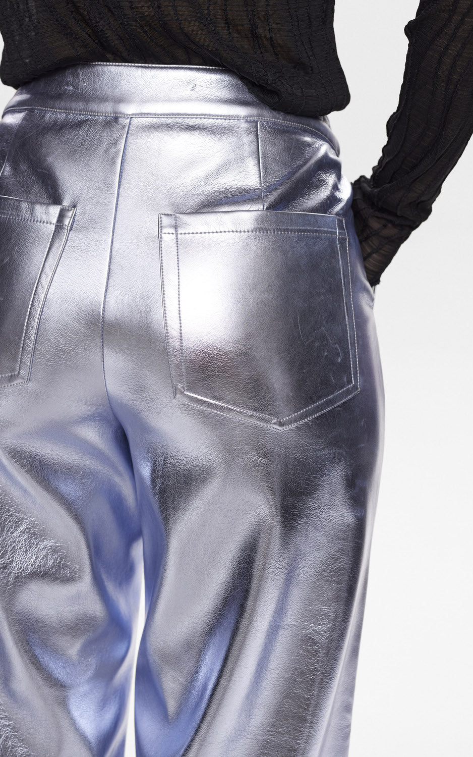 Nümph - Nuglenda Cropped Pants Silver