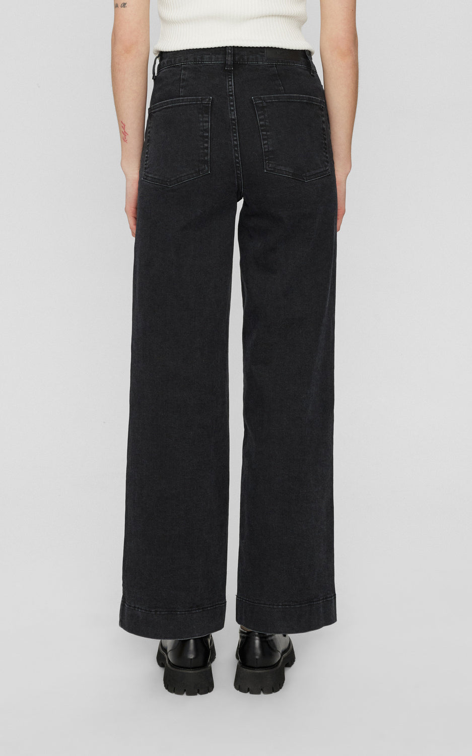 Nümph - Nuparis Jeans Long Black Caviar
