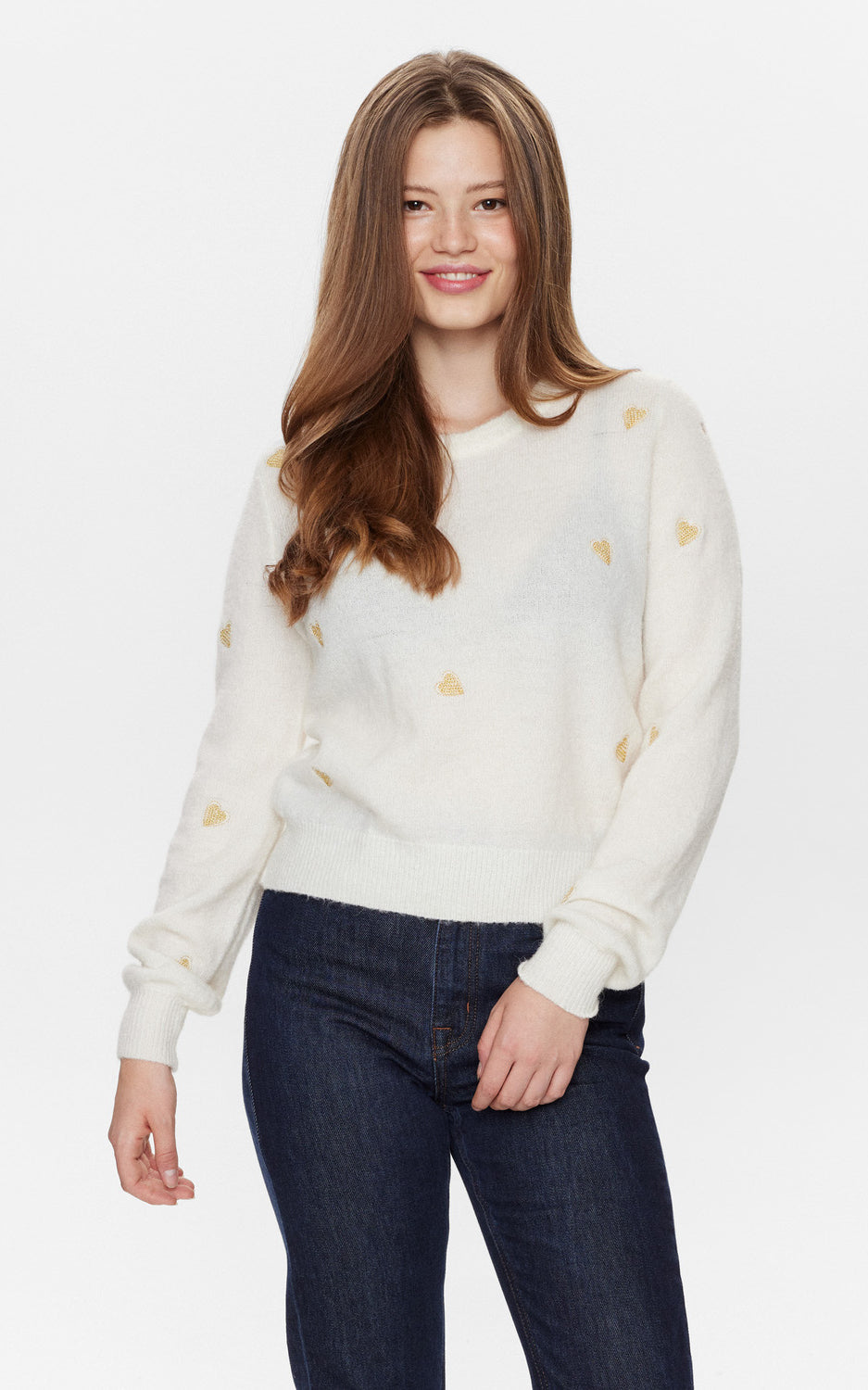 Nümph - Nuholly Pullover Cloud Dancer