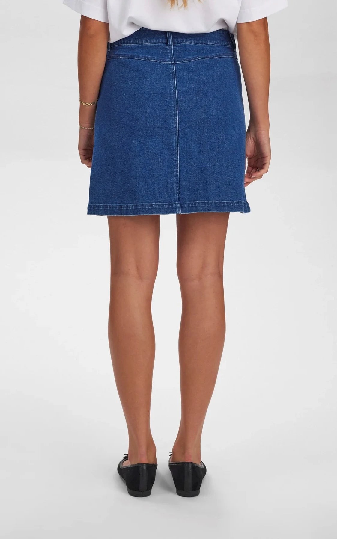 Nümph - Nululu Denim Skirt Medium Blue