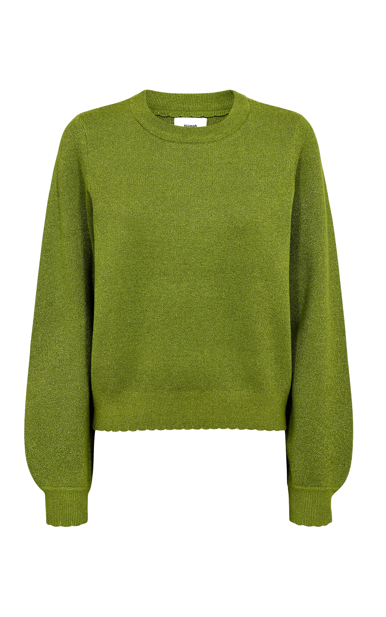 Nümph - Nubir Solid Pullover Calla Green