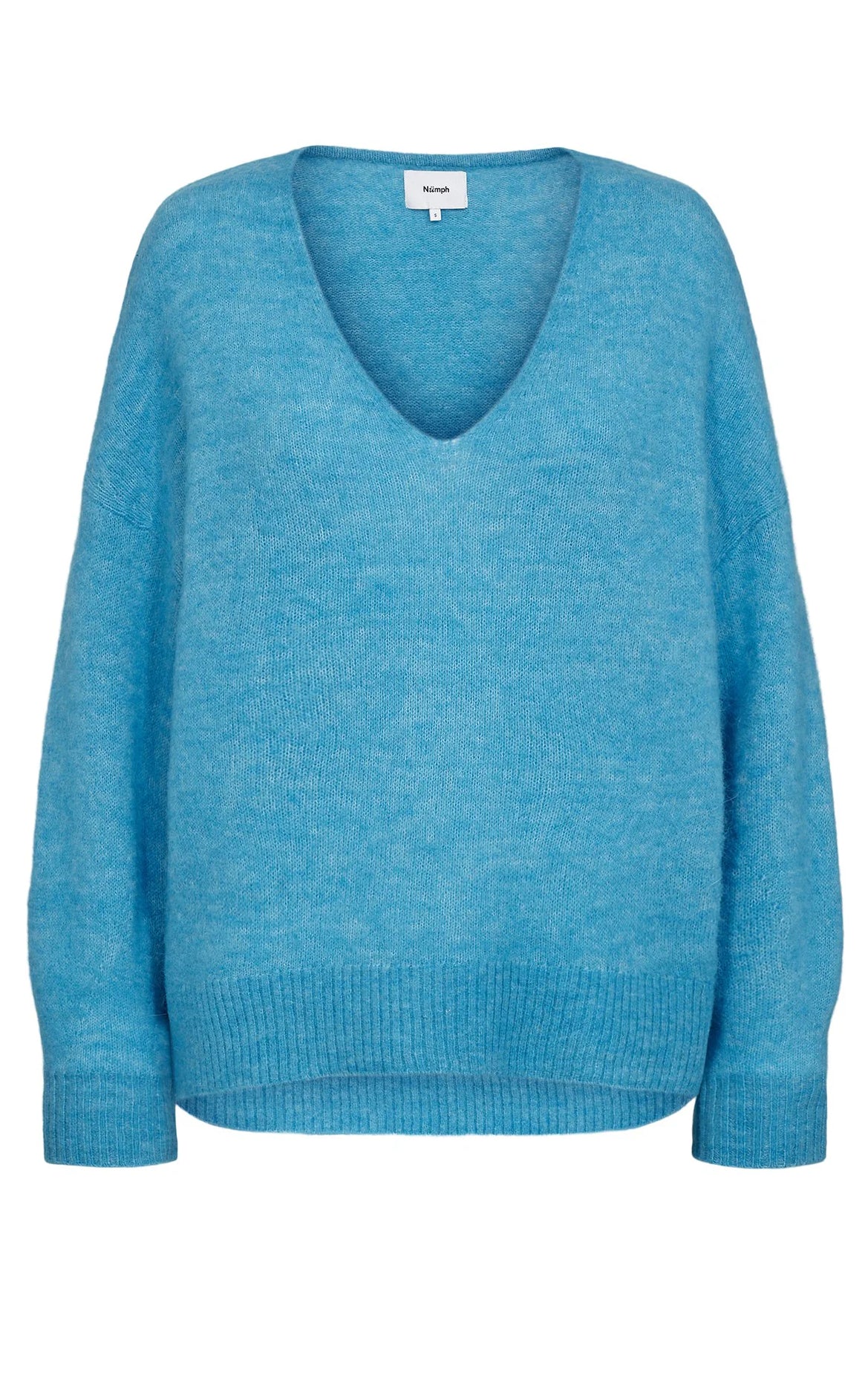 Nümph - Nuriette V-neck Pullover Aquarius