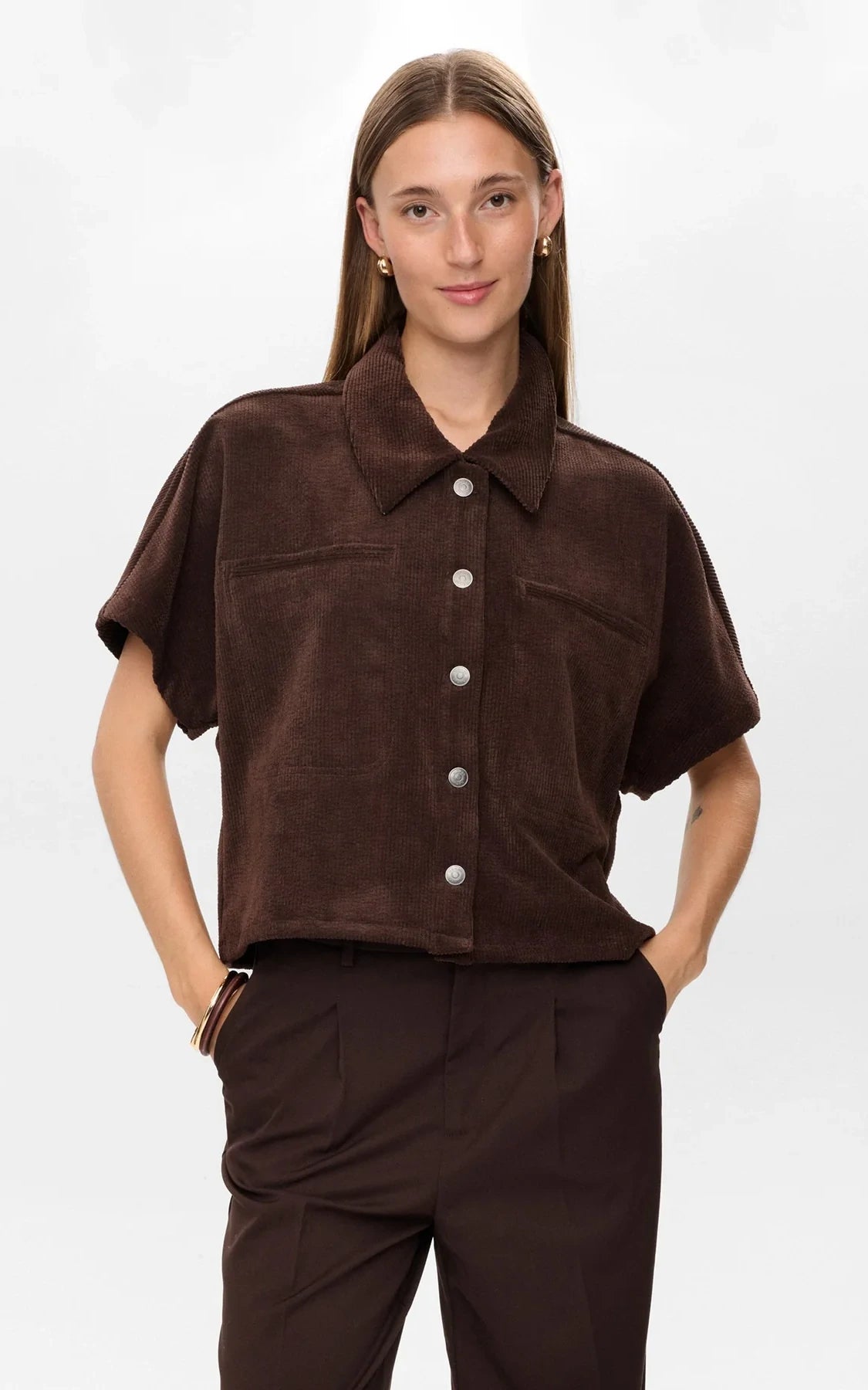 Nümph - Nuthea Shirt Black Coffee
