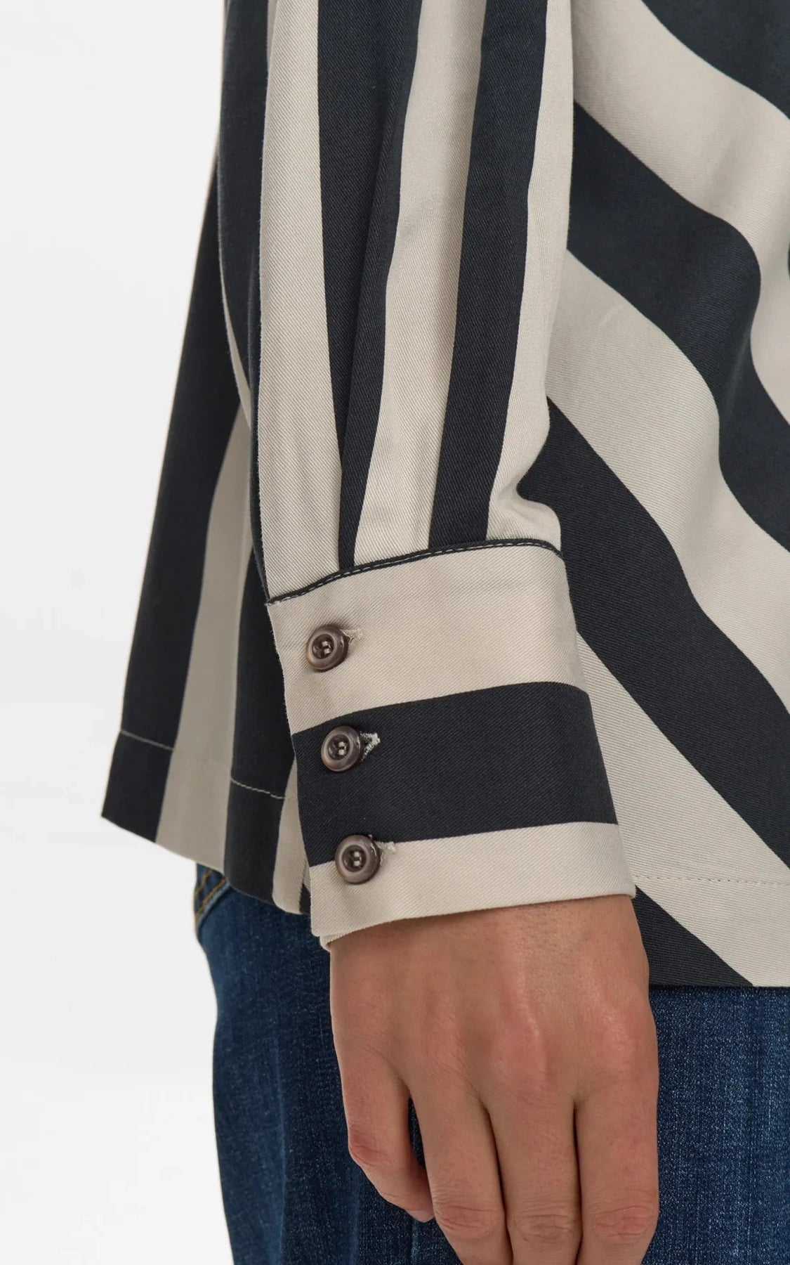 Nümph - Numinzu Stripe Shirt Caviar