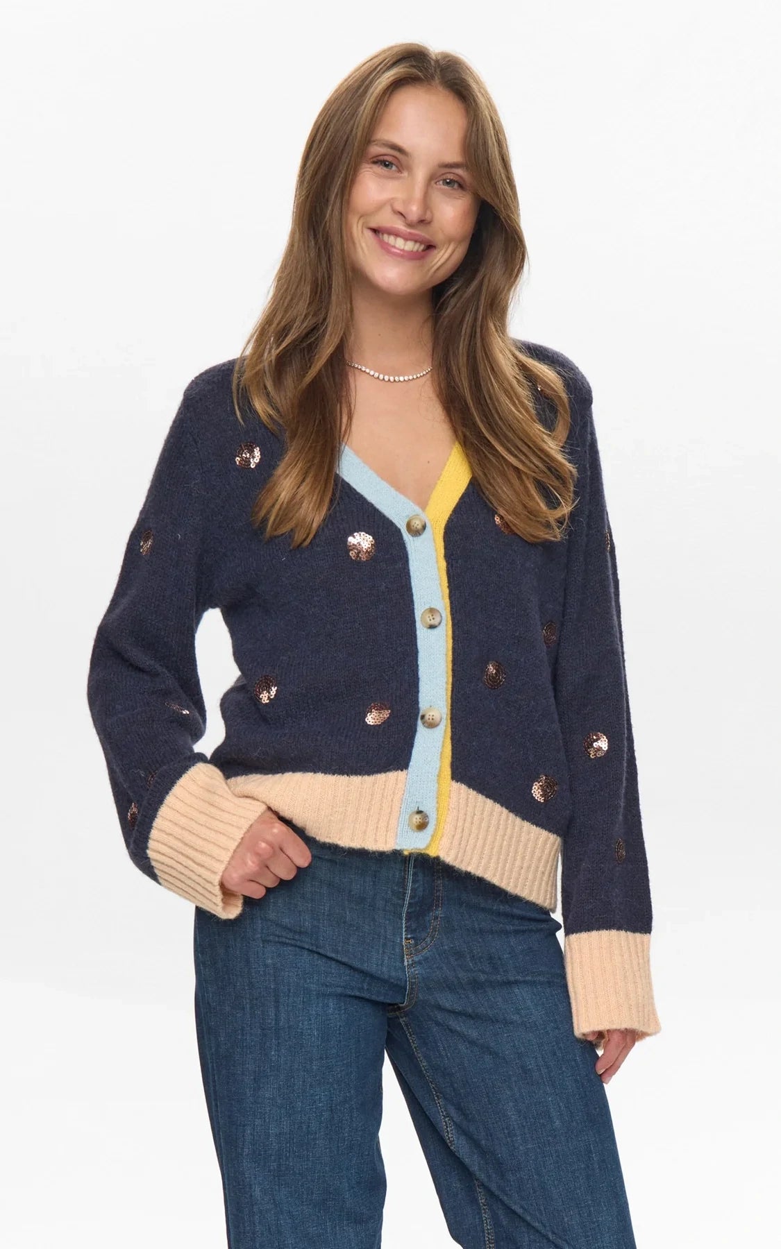 Nümph - Nuatmy Cardigan Dark Sapphire