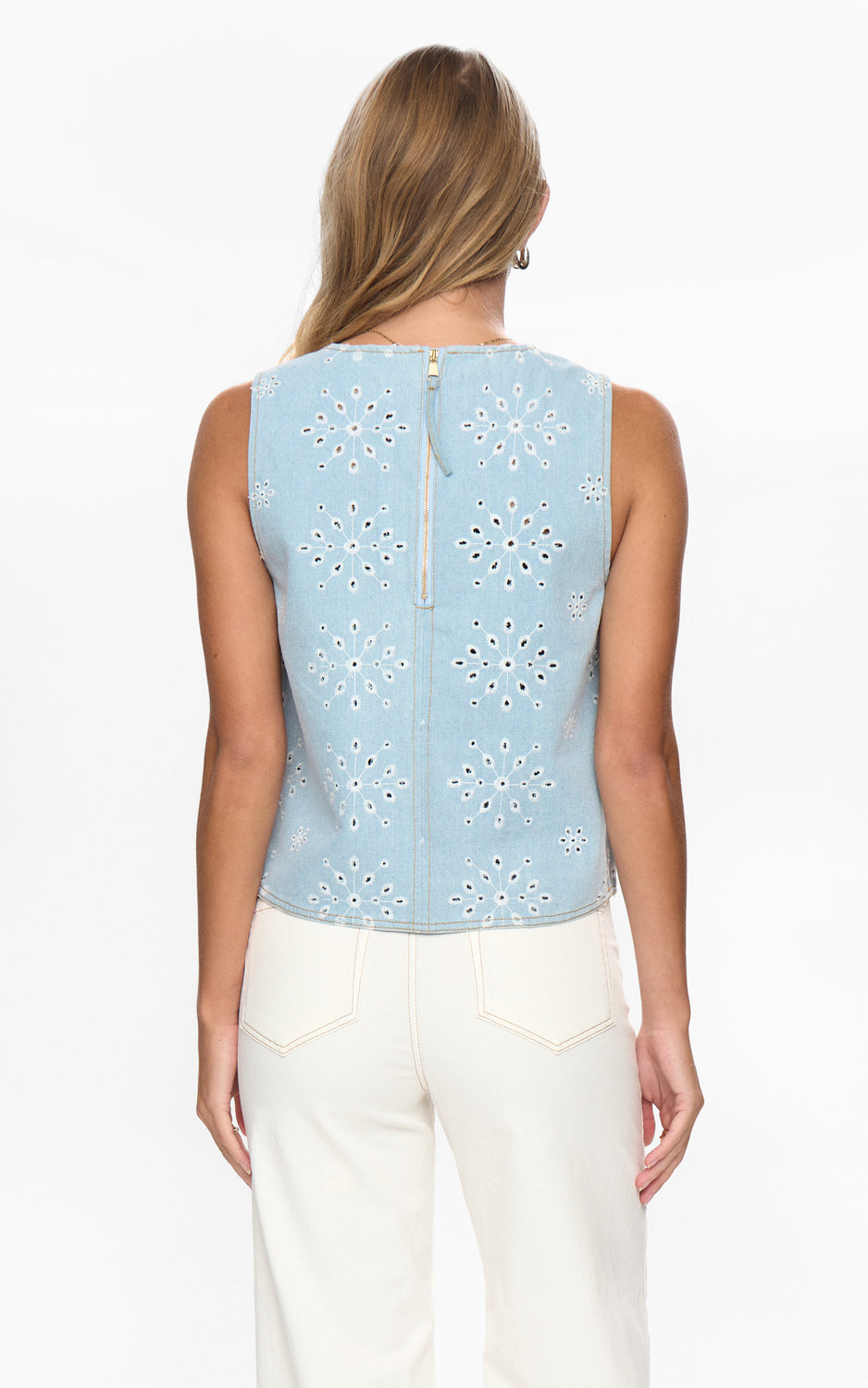 Nümph - Nudelilah Top Light Blue Denim
