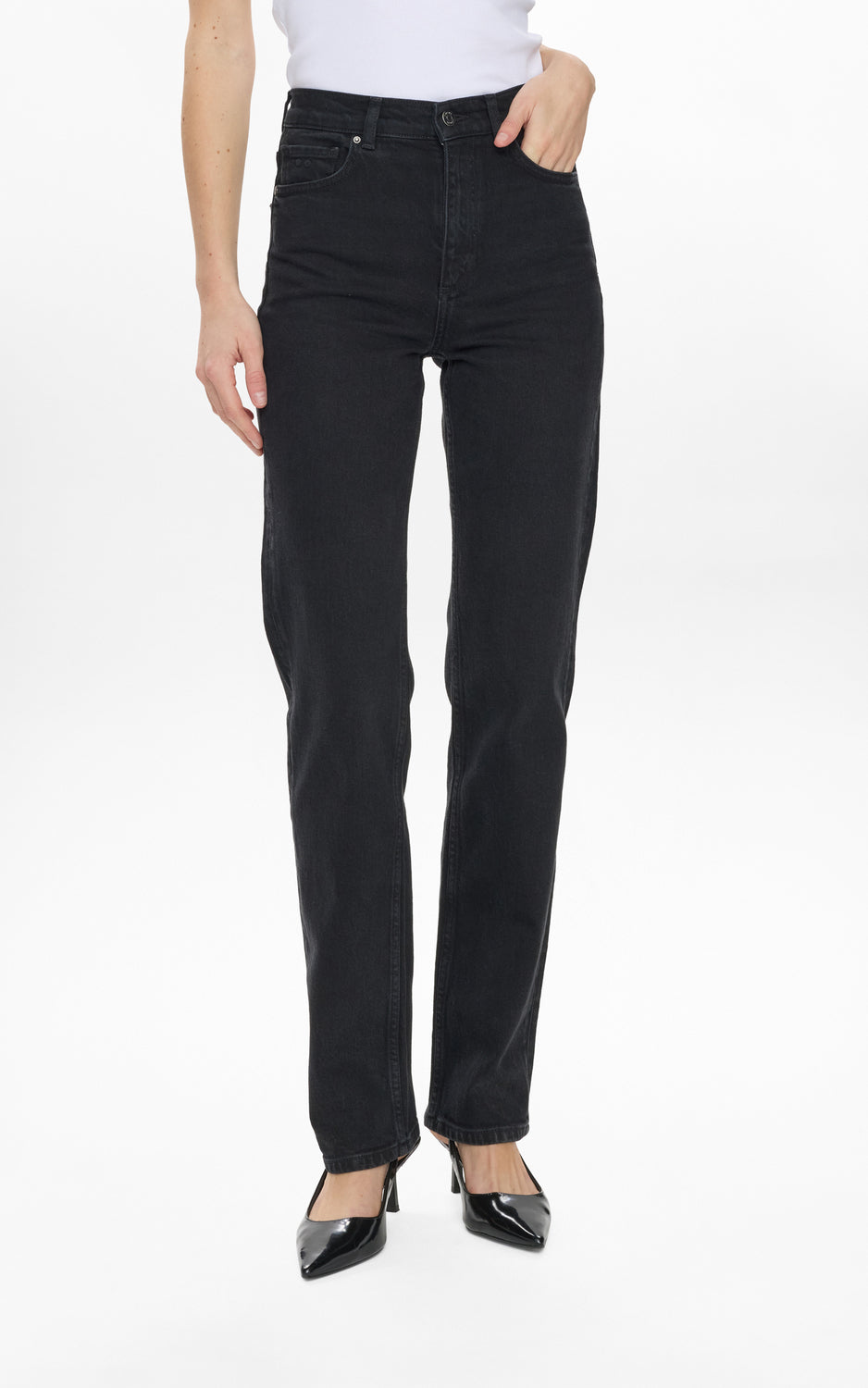 Nümph - Nuolso Straight Jeans Black Denim