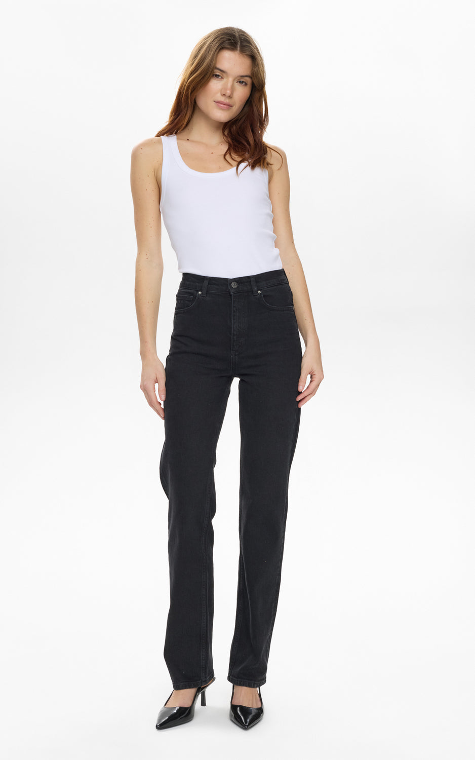 Nümph - Nuolso Straight Jeans Black Denim