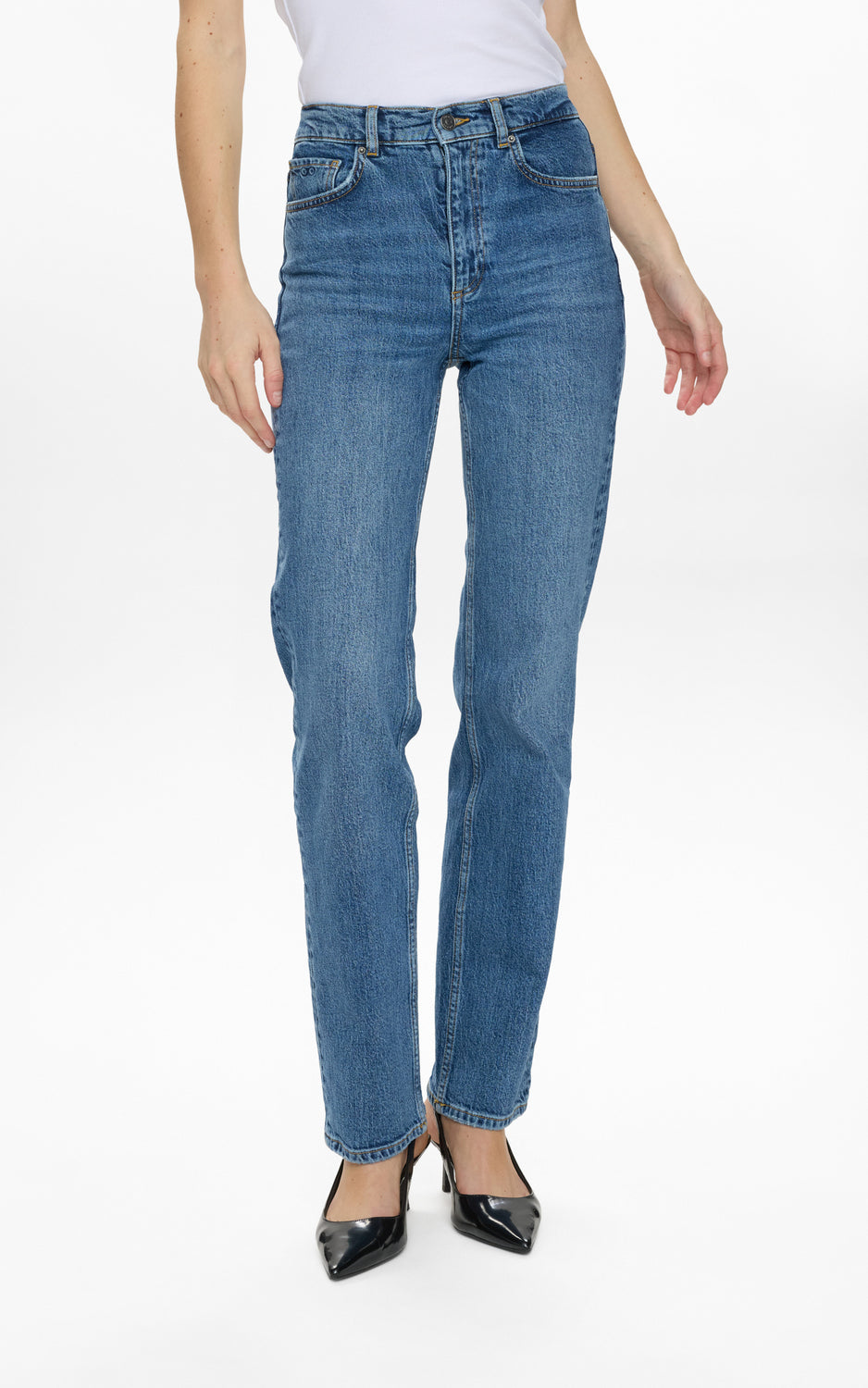 Nümph - Nuolso Straight Jeans Medium Blue Denim