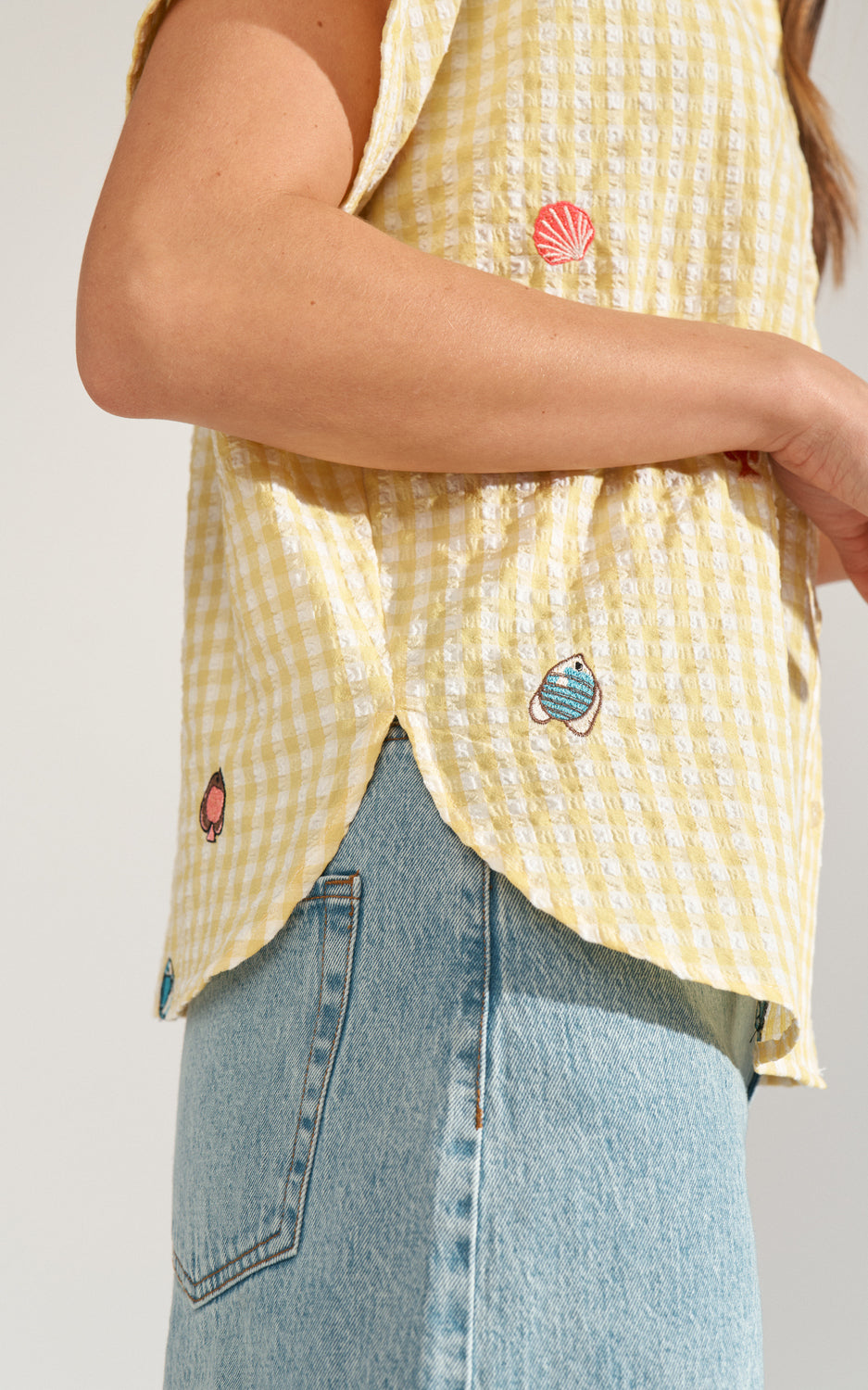 Nümph - Nusurfer Sleeveless Shirt Popcorn
