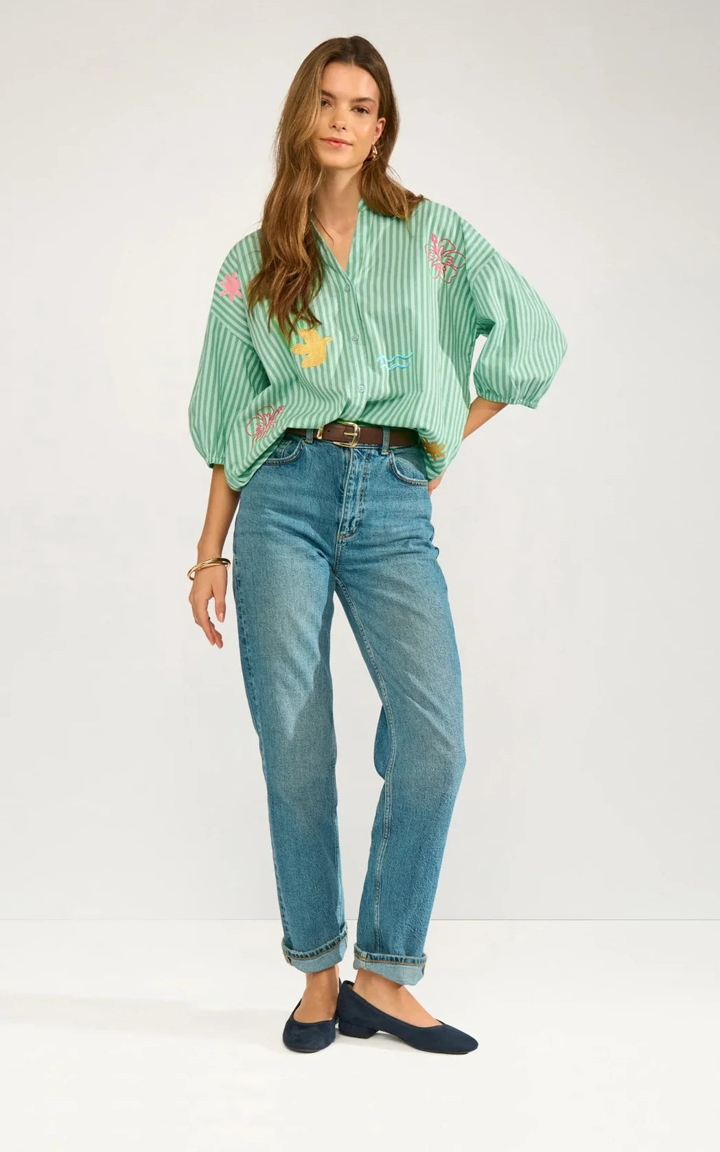 Nümph - Nuseanne Shirt Absinthe Green