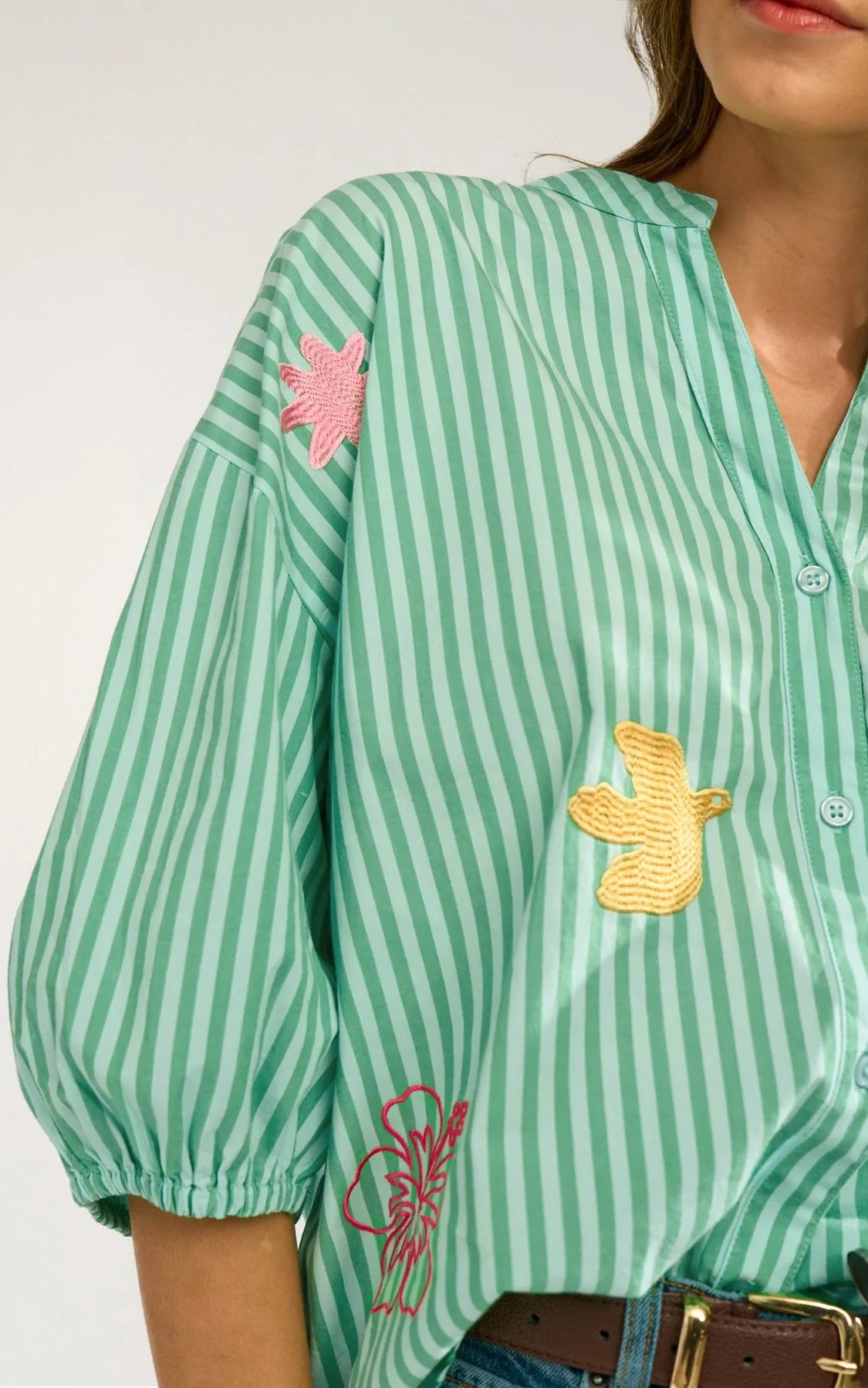 Nümph - Nuseanne Shirt Absinthe Green