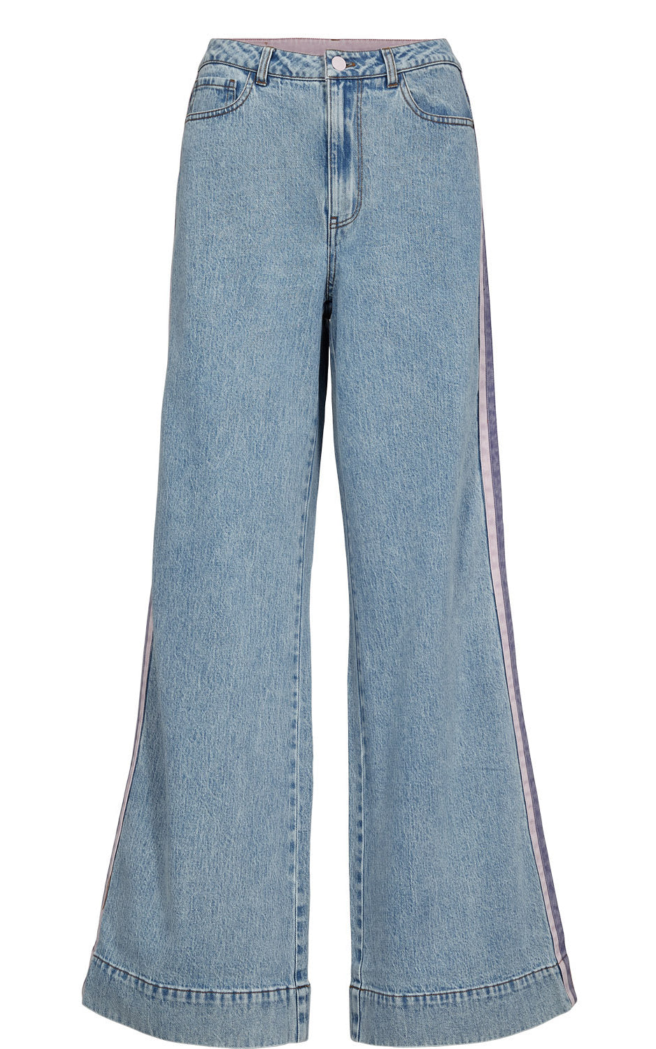 Nümph - Numalaga Wide Jeans Light Blue Denim