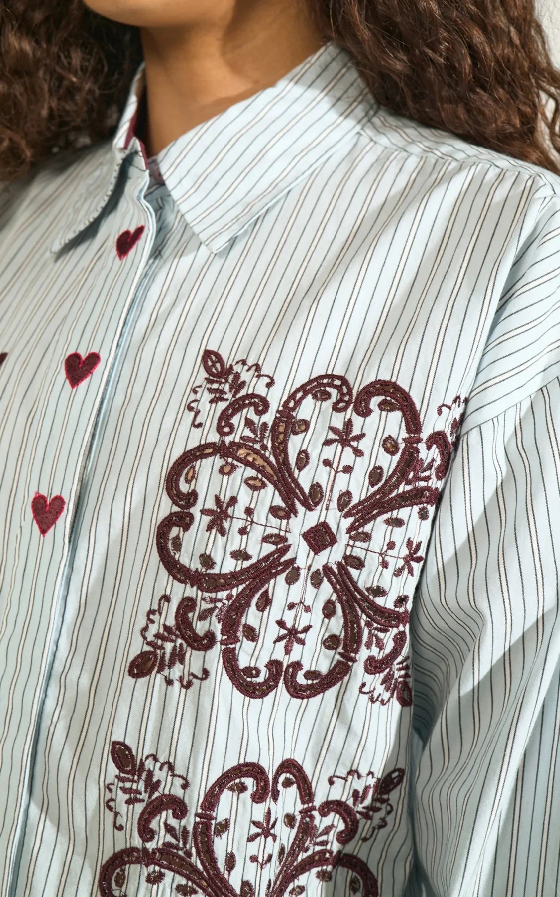 Nümph - Nuditty Shirt Floaty Blue