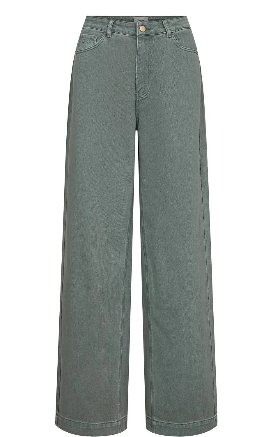 Nümph - Nuhamilton Wide Jeans Washed Sea Green Denim