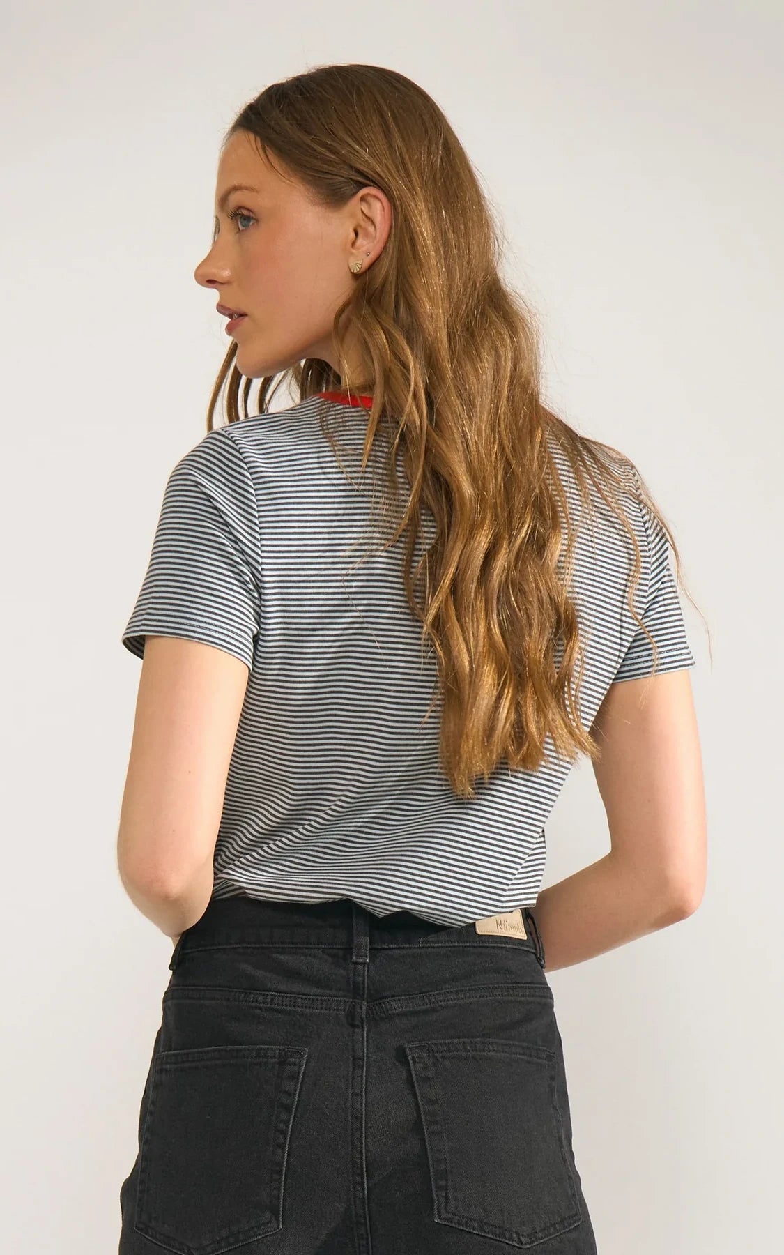 Nualexa T-shirt Airy Blue