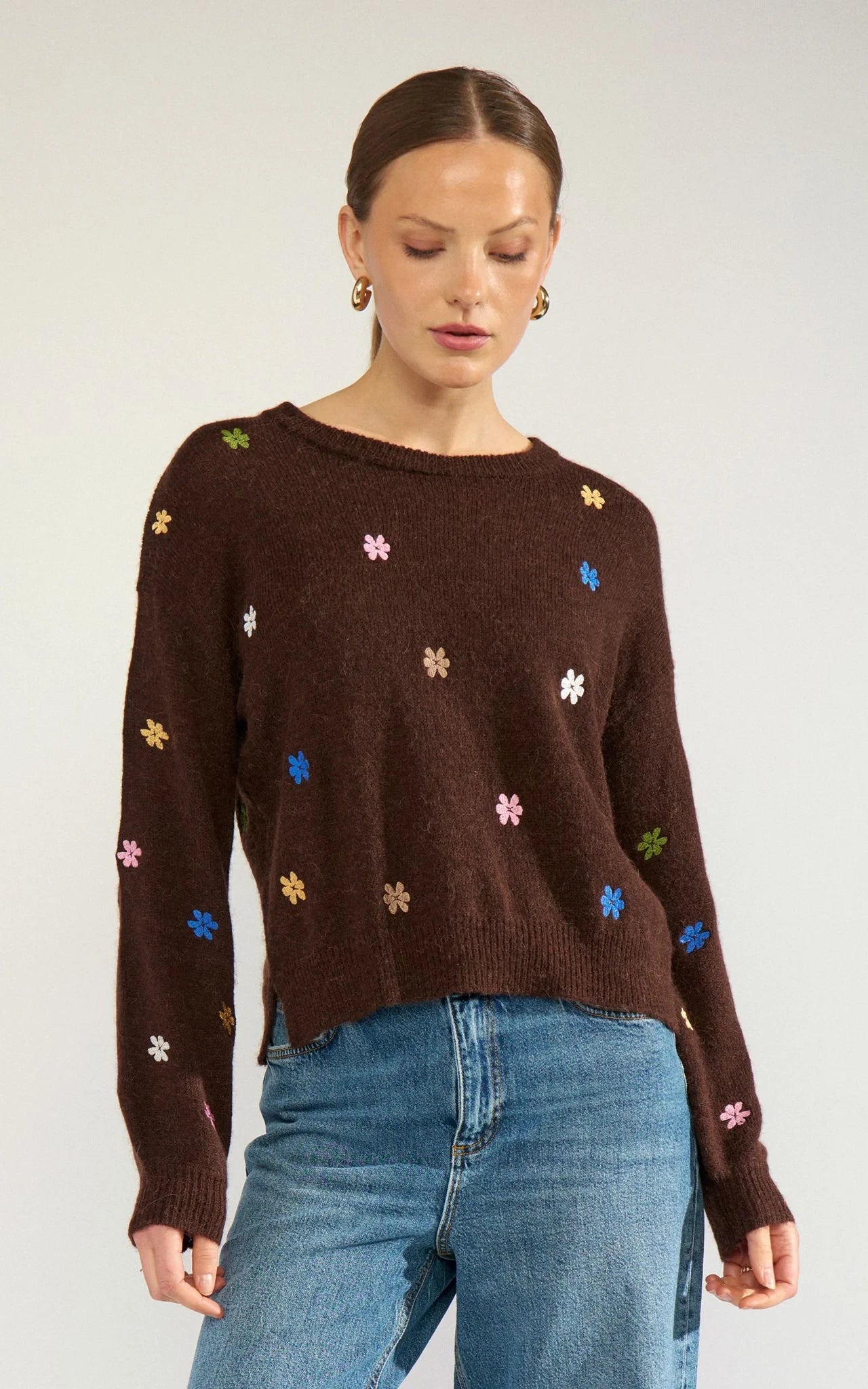 Nümph - Nuflorie Pullover Black Coffee