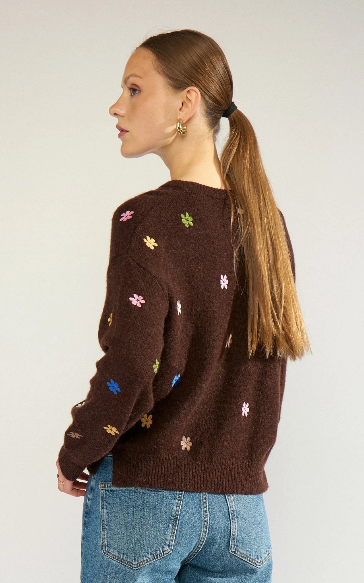 Nümph - Nuflorie Pullover Black Coffee