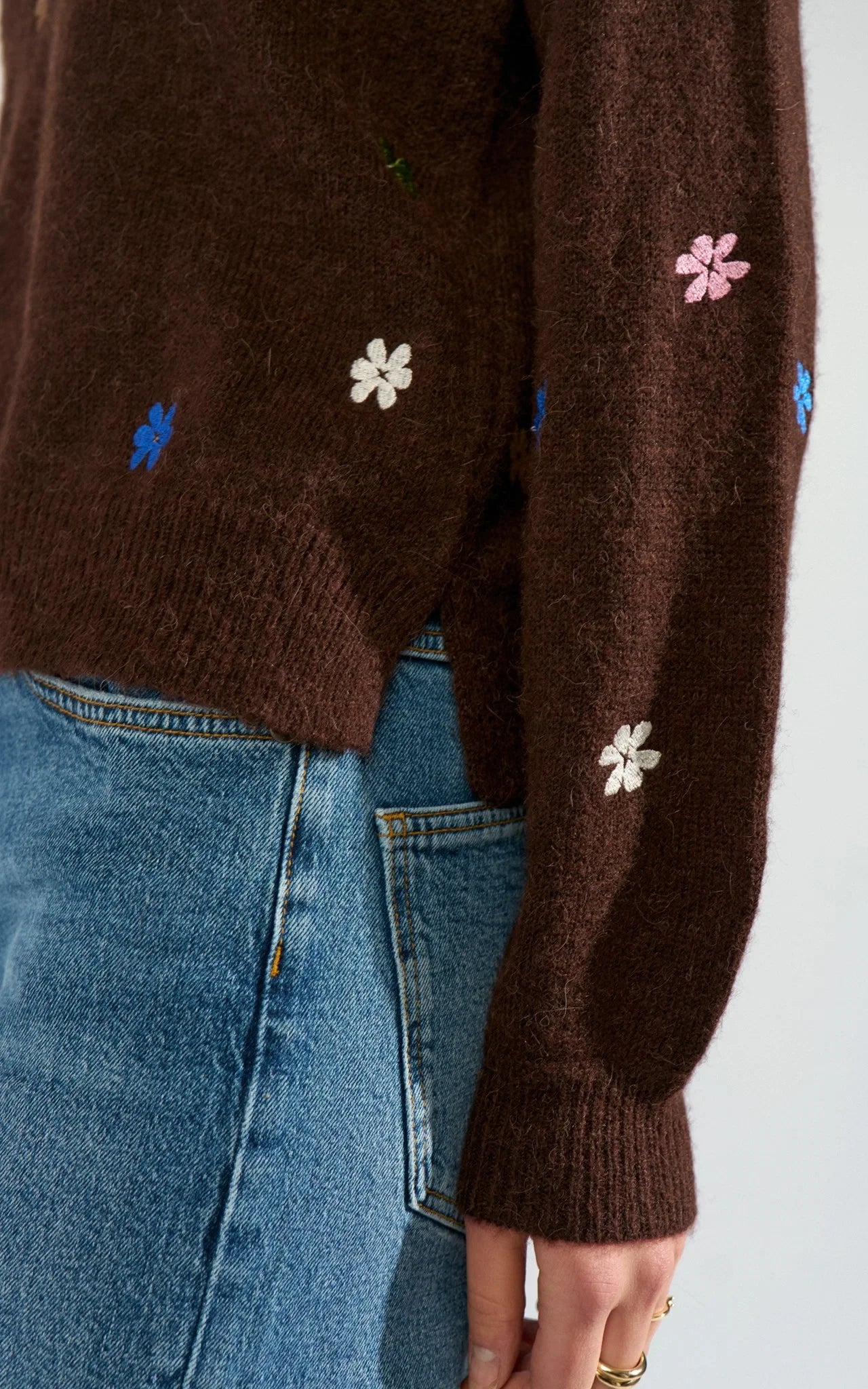 Nümph - Nuflorie Pullover Black Coffee
