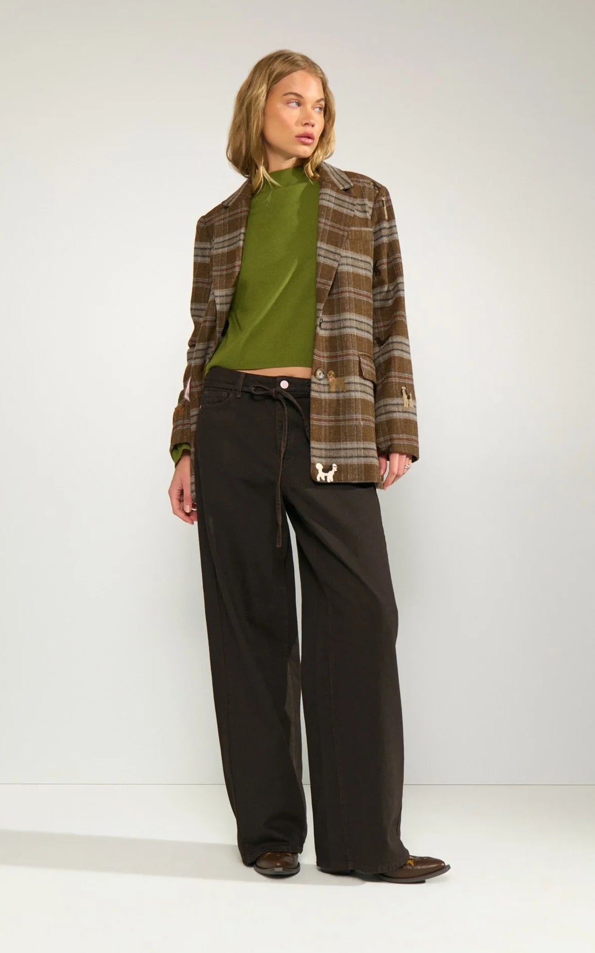 Nümph - Nuezma Oversize Blazer Kelp