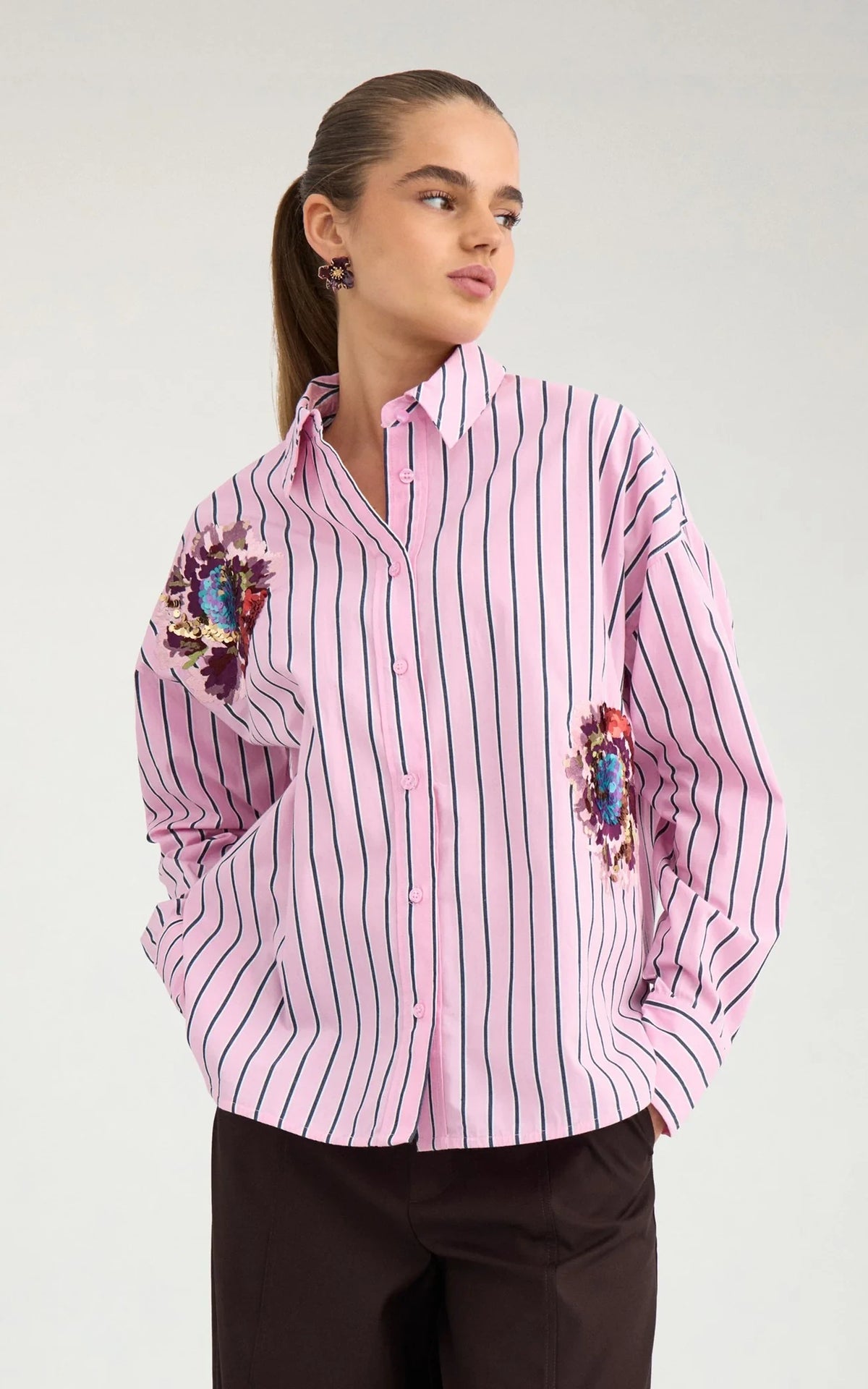 Nümph - Nuelfa Oversize Shirt Bonbon